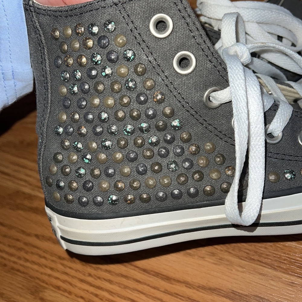 Studded converse high tops - Picture 4 of 7